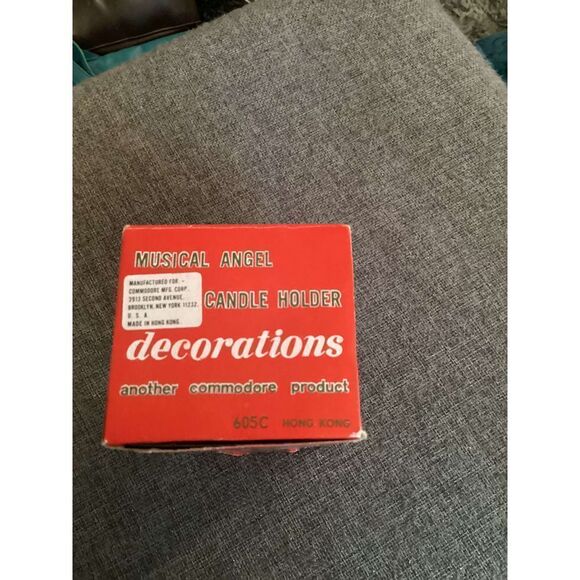 VTG Musical Angels Candleholders - Picture 8 of 9